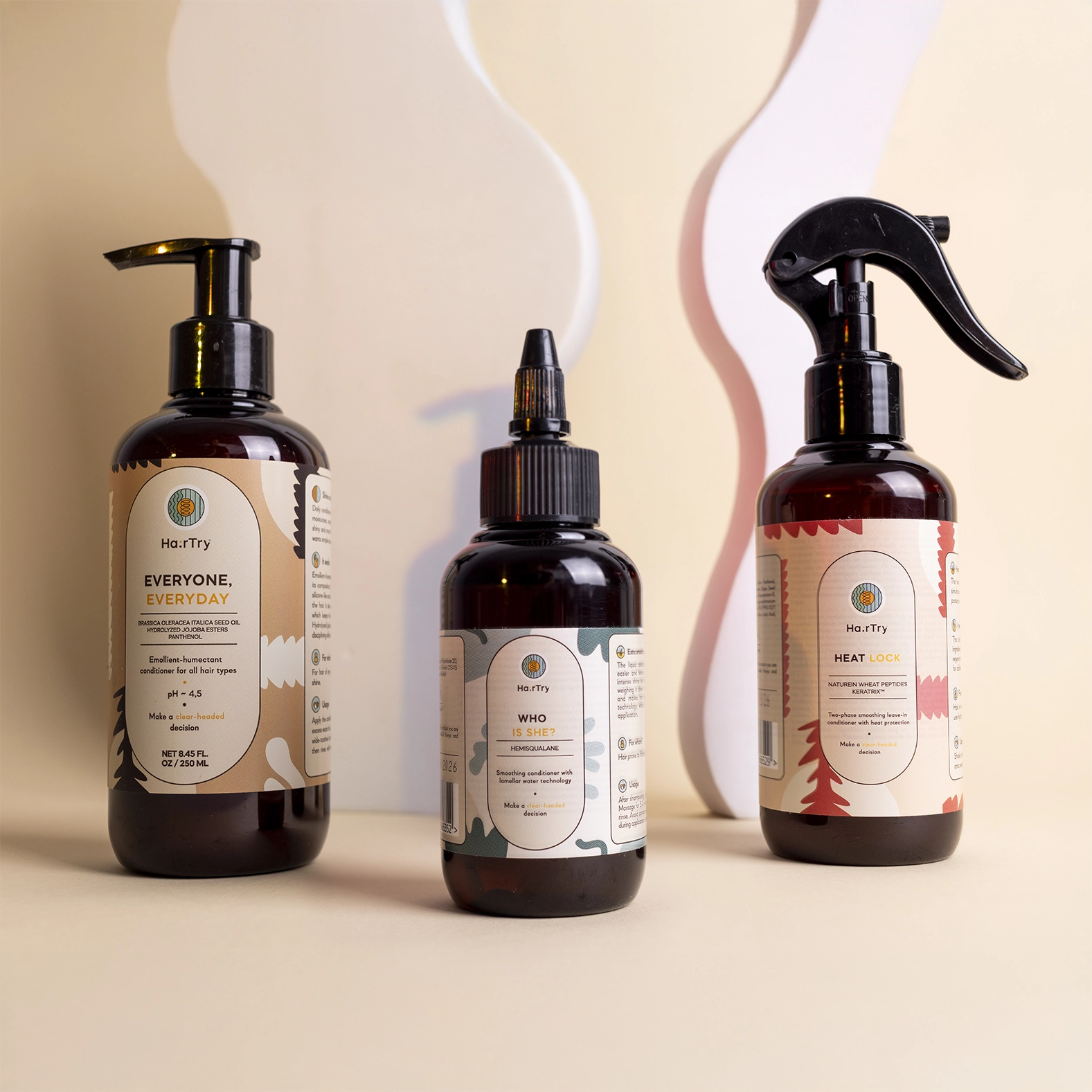 Lerne die HairTry-Spülungen für jede Haarporosität kennen!