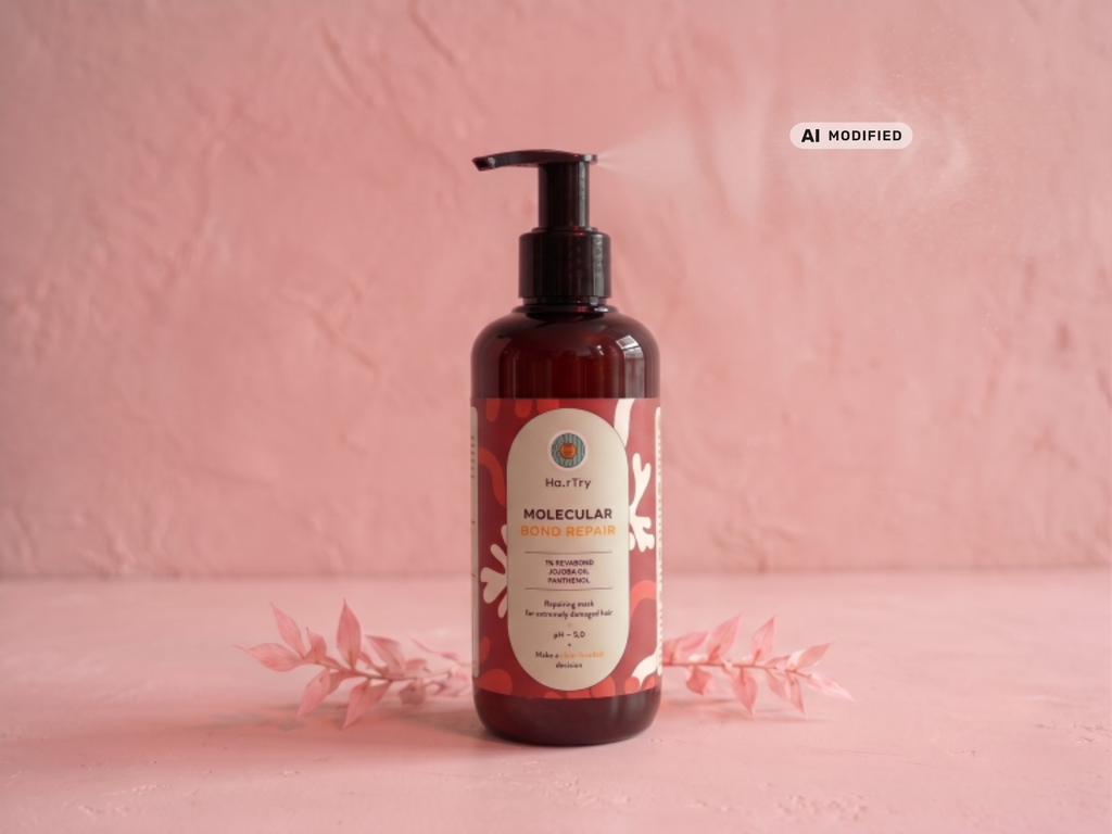 HairTry Molecular Bond Reparaturserie – Reparaturmaske