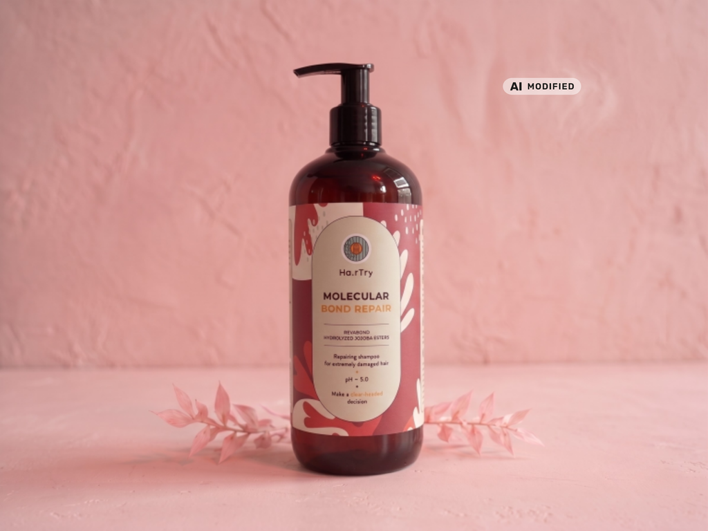 HairTry Molecular Bond Reparaturserie – Reparaturshampoo