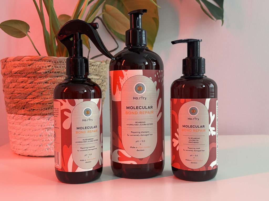 Die HairTry Molecular Bond Repair-Reparaturserie 