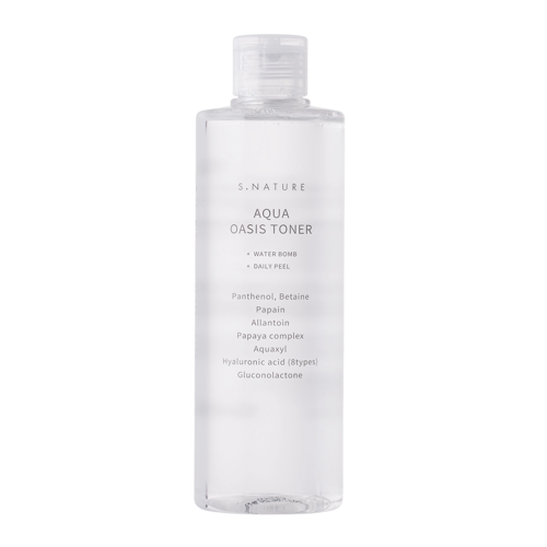 S.Nature - Aqua Oasis Toner - Feuchtigkeitsspendendes Gesichtswasser - 300ml 