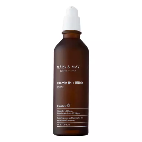 Mary&May - Vitamine B5 Bifida Toner - Feuchtigkeitsspendendes Gesichtswasser mit Vitamin B5 und Probiotika - 120ml