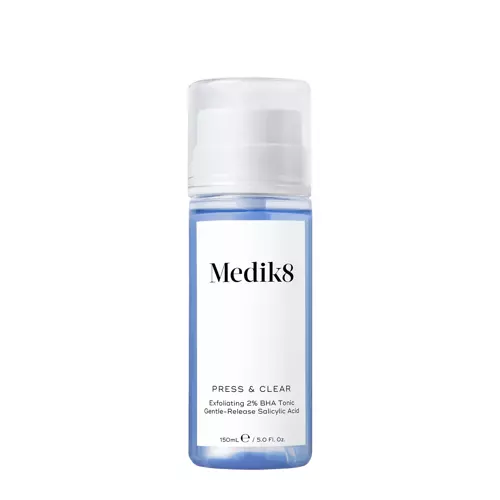 Medik8 - Press&Clear Exfoliating 2% BHA Toner - Peeling Gesichtswasser mit Salicylsäure - 150ml
