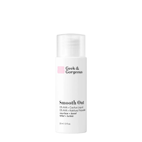 Geek & Gorgeous - Smooth Out - Starkes Peeling mit 12 % Glykol- und Milchsäure - 30 ml