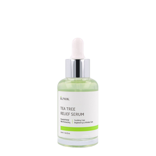  iUNIK - Tea Tree Relief Serum - Serum für Problemhaut mit Teebaumwasser - 50ml