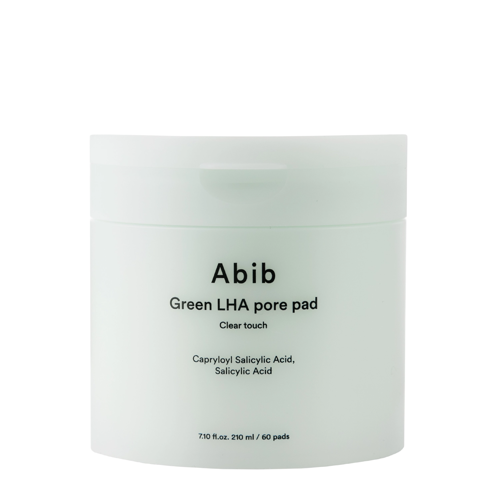 Abib - Grünes LHA Pore Pad Clear Touch - Gesichtsreinigungspads - 210ml/60Stk.