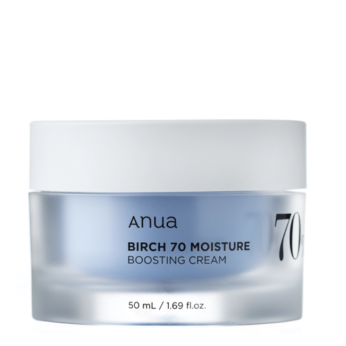 Anua - Birch 70 Moisture Boosting Cream - Feuchtigkeitsspendende Creme mit Birkensaft - 50ml