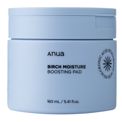 Anua - Birch Moisture Boosting Pad - Feuchtigkeitsspendende Pads mit Birkensaft - 70 Stück/160ml