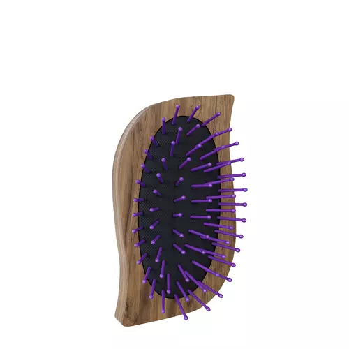 Anwen - Travel Hair Brush - Mini-Haarbürste aus Holz
