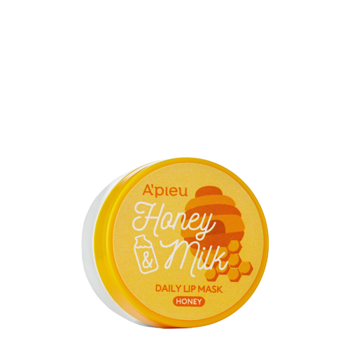 A'pieu - Honey & Milk Daily Lip Mask - Honey - Nährende Lippenmaske - 6g