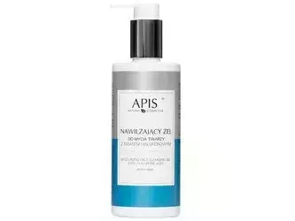 Apis - Moisturizing Face Cleansing Gel with Hyaluronic Acid - Feuchtigkeitsspendendes Gesichtsgel mit Hyaluronsäure - 300ml