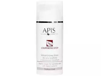 Apis - Professional - Couperose-Stop - Vitamin Cream - Vitamincreme für empfindliche Haut mit erweiterten Blutgefäßen - 100ml