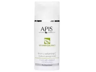 Apis - Professional - Vitamin Balance - Cream with Vitamin C and White Grapes - Gesichtscreme mit Vitamin C und weißen Trauben - 100ml