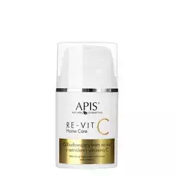 Apis - Re-Vit C Home Care - Rebuilding Night Cream with Retinol and Vitamin C - Nachtcreme mit Retinol und Vitamin C - 50ml