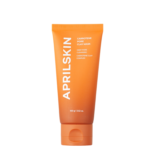 Aprilskin - Carrotene Pore Clay Mask - Reinigende Gesichtsmaske mit Tonerde - 100g