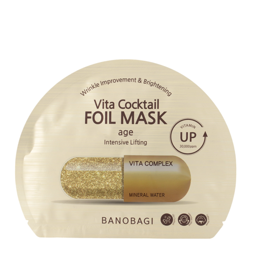 Banobagi - Vita Cocktail Foil Mask Age - Anti-Aging Gesichtsmaske in einem Tuch - 1pc/30g