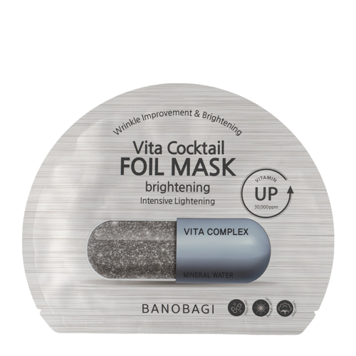 Banobagi - Vita Cocktail Foil Mask Brightening - Aufhellende Tuchaske - 1pc/30g