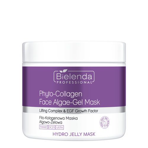 Bielenda Professional - Hydro Jelly Mask - Straffende Phyto - Kollagen Algen und Gel Maske - 190g