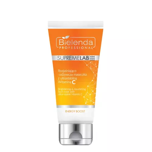 Bielenda Professional - Supremelab - Energy Boost - Aufhellende & nährende Gesichtsmaske mit ultrastabilem Vitamin C - Aufhellende & nährende Gesichtsmaske mit ultrastabilem Vitamin C - 70ml