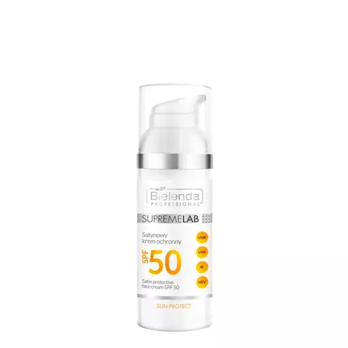 Bielenda Professional - Supremelab - Sun Protect - Sonnenschutz-Gesichtscreme SPF50 - Satin-Schutzcreme - 50ml