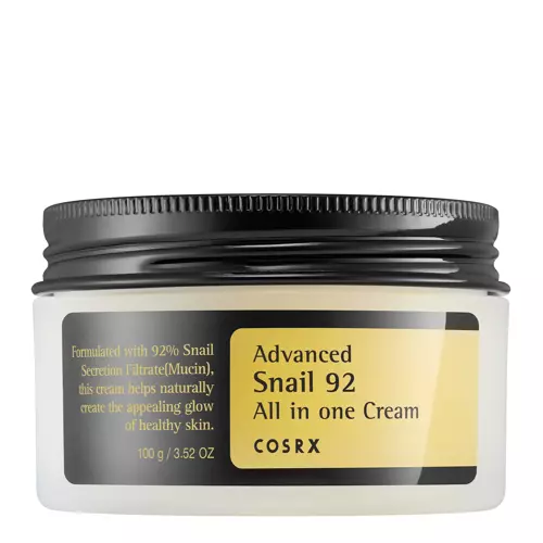 COSRX - Advanced Snail 92 All in One Creme - Mehrzweckcreme mit Schneckenschleim -100g