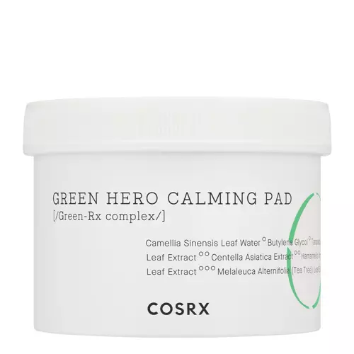 COSRX - One Step Green Hero Calming Pad - BLindernde Gesichtspads - 70pcs