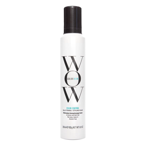Color Wow - Color Control Blue Toning and Styling Foam - Neutralisierung von Rottönen - Dunkles Haar - 200ml