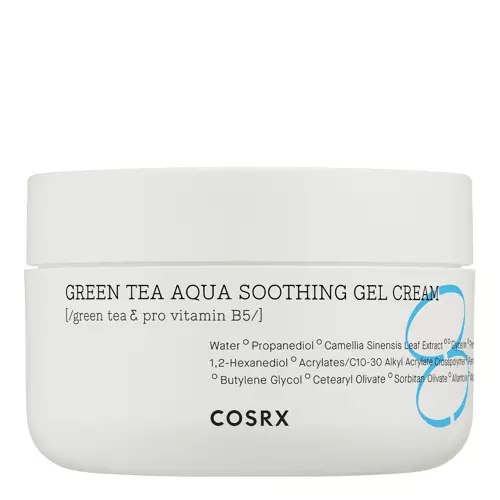 Cosrx - Hydrium Green Tea Aqua Soothing Gel Cream - Lindernde Creme mit Grüntee-Extrakt - 50ml