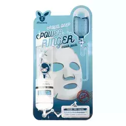 Elizavecca - Aqua Deep Power Ringer Maske - Feuchtigkeitsspendende Tuchmaske- 23ml