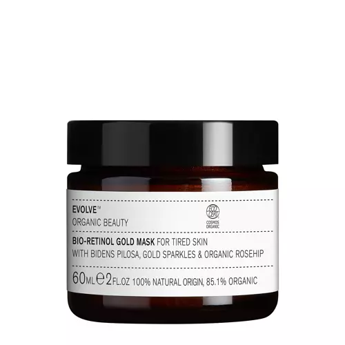 Evolve Organic Beauty - Bio-Retinol Gold Maske - Gold Gesichtsmaske mit Bio-Retinol - 60ml