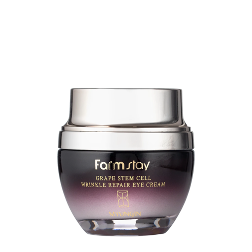 Farmstay - Grape Stem Cell Wrinkle Repair Eye Cream - Anti-Falten Augencreme mit Traubenextrakt - 50ml