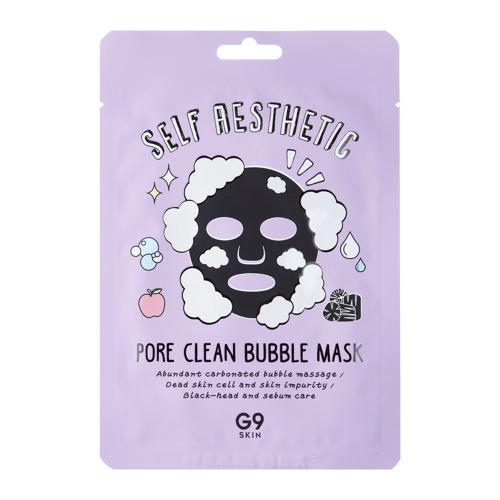 G9Skin - Self Aesthetic Pore Clean Bubble Mask - Blubbernde Reinigungsmaske - 23ml/1pcs