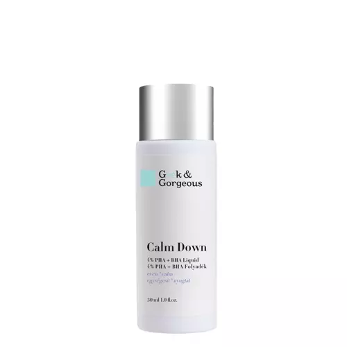 Geek & Gorgeous - Calm Down - Sanftes Peeling für empfindliche Haut mit PHA- und BHA-Säuren - 30ml