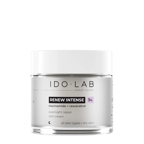 Ido Lab - Renew Intense - Revitalisierende Nacht-Gesichtscreme - 50ml