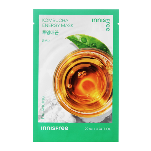 Innisfree - Squeeze Energy Mask - Kombucha - Clarifying - Reinigende Tuchmaske - 22ml