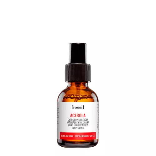 Iossi - Acerola - Zitrusessenz mit AHA-Säuren, Hyaluronsäure und Niacinamid - 50ml