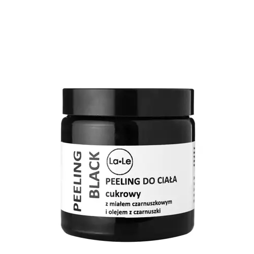 La-Le - Zucker-Körperpeeling - Black - 120ml