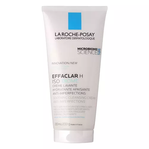 La Roche-Posay - Effaclar H Iso-Biome Creme Lavante - Gesichts- und Körperreinigungscreme - 200ml