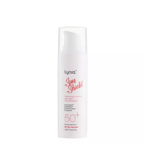 Lynia - Sun Shield - Feuchtigkeitsspendende und lindernde Schutzcreme mit Antioxidantien - LSF50+ - 30ml