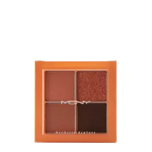 Macqueen - 1001 Tone On Tone Shadow Palette - Lidschattenpalette - Peach Coral - 7.5g