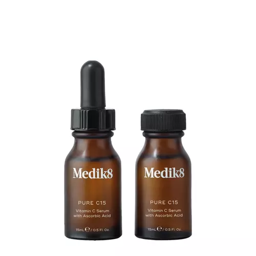 Medik8 - Pure C15 - Anti-Aging Tagesserum mit reinem Vitamin C - 2x15ml