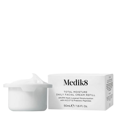 Medik8 - Total Moisture Daily Facial Cream Refill - Nachfüllpackung der intensiven feuchtigkeitsspendenden Creme - 50ml