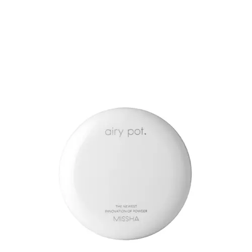 Missha - Airy Pot Pressed Powder - Leichtes mattierendes Puder - Pink - 5g