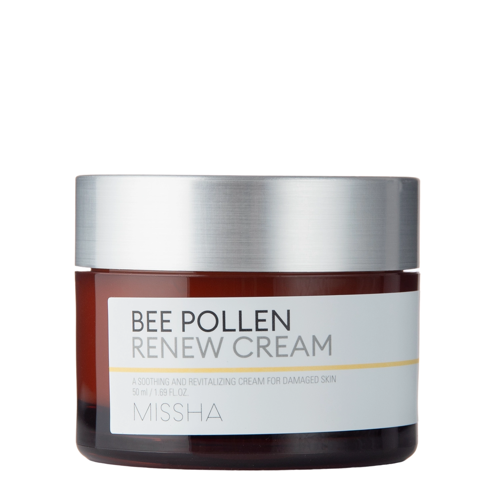 Missha - Bee Pollen Renew Cream - Stärkende Creme mit Bienenpollenextrakt - 50ml