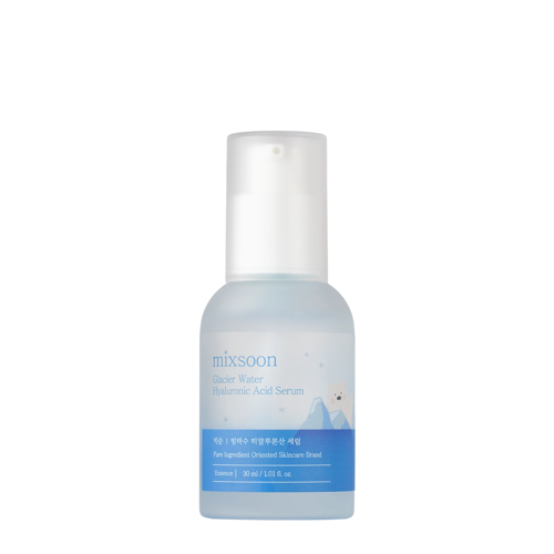 Mixsoon - Glacier Water Hyaluronic Acid Serum - Hyaluronsäure und Gletscherwasser Serum - 30ml