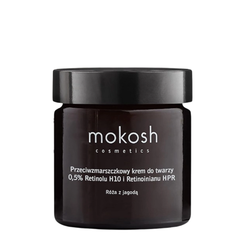 Mokosh - Anti-Falten Gesichtscreme 0.5% (Retinol H10 und Retinoat HPR) - Rose und Beere - 60ml