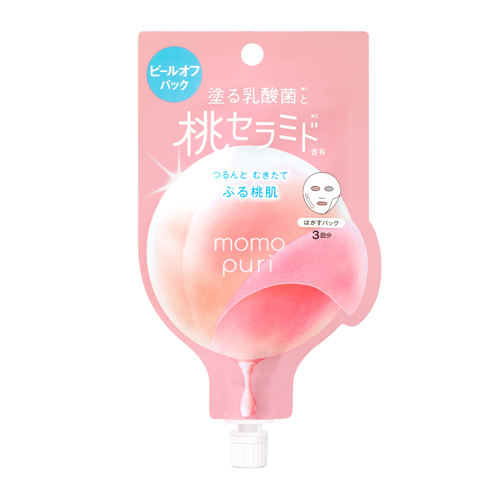 Momopuri - Fresh Peel Off Pack - Reinigende Maske mit Pfirsich-Ceramiden - 20ml