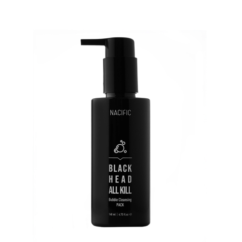 Nacific - Blackhead All Kill Bubble Cleansing Pack - Reinigende Maske gegen Mitesser - 140ml