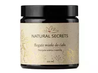 Natural Secrets - Reichhaltige Körperbutter - Saftige Kirsche mit Vanille - 100ml