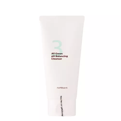 Numbuzin - No.3 - All Green pH Balancing Cleanser - Reinigungsgel für das Gesicht - 120ml